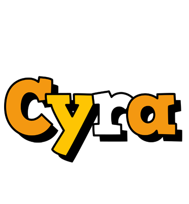 Cyra cartoon logo