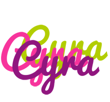 Cyra flowers logo