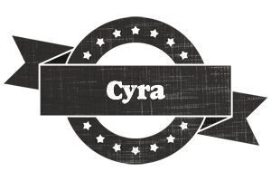 Cyra grunge logo