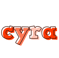 Cyra paint logo
