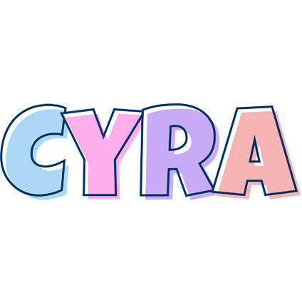 Cyra pastel logo