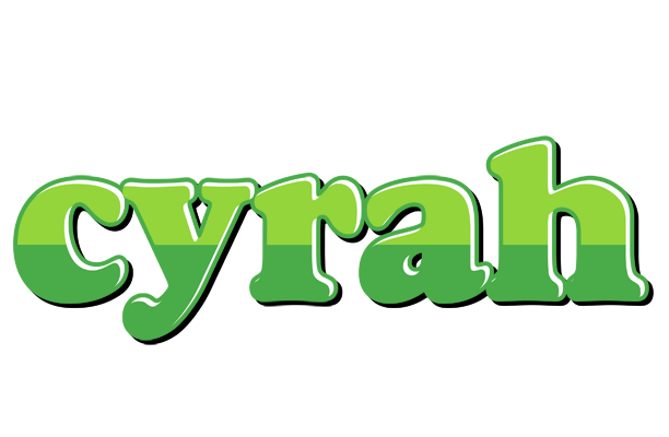 Cyrah apple logo
