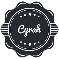 Cyrah badge logo