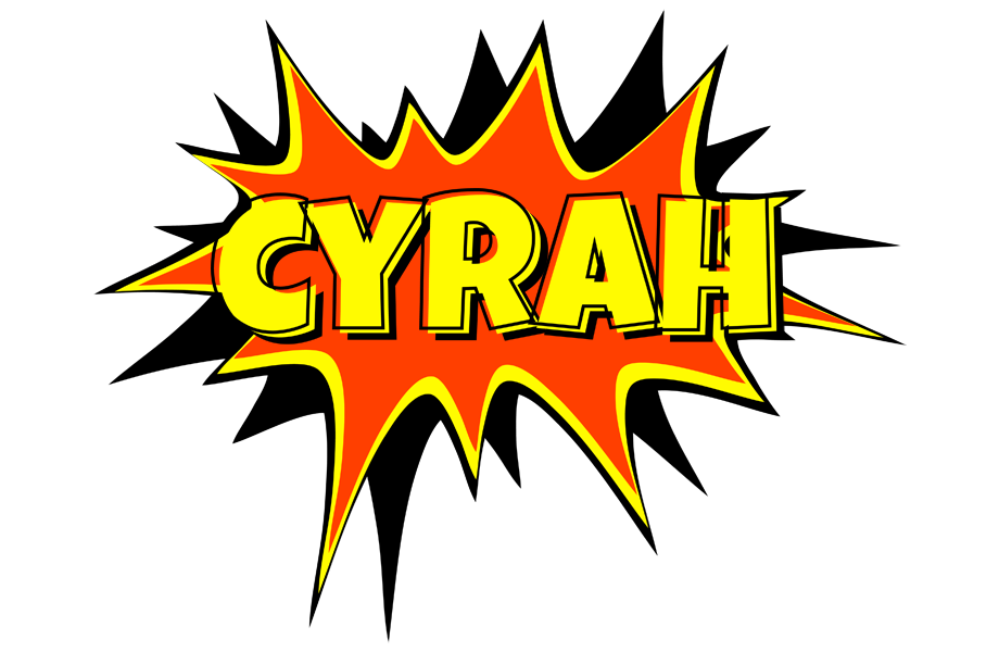Cyrah bazinga logo