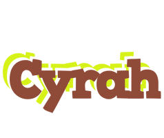 Cyrah caffeebar logo