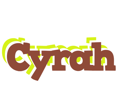 Cyrah caffeebar logo