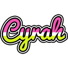 Cyrah candies logo