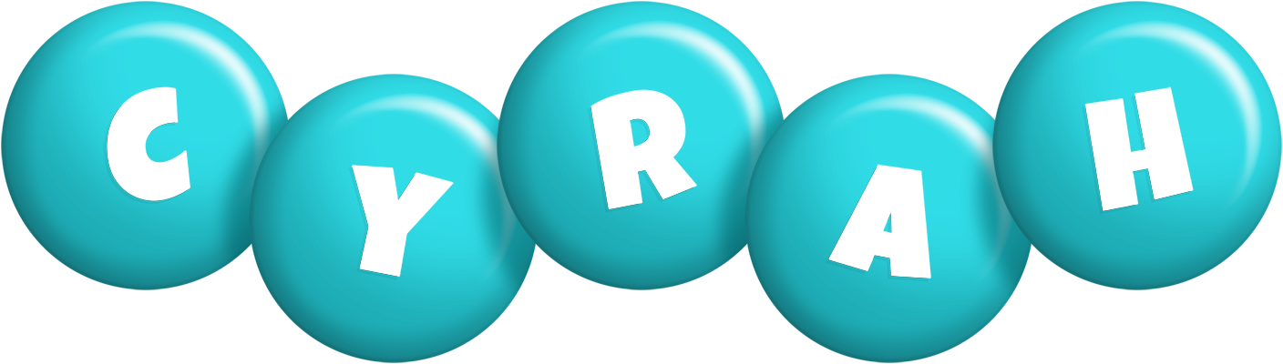 Cyrah candy-azur logo