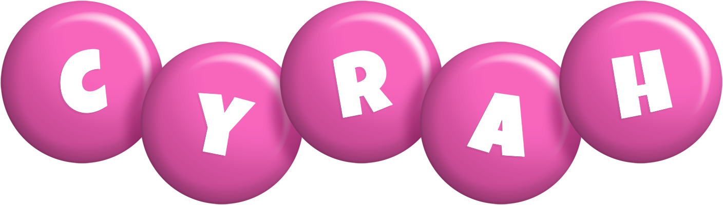 Cyrah candy-pink logo