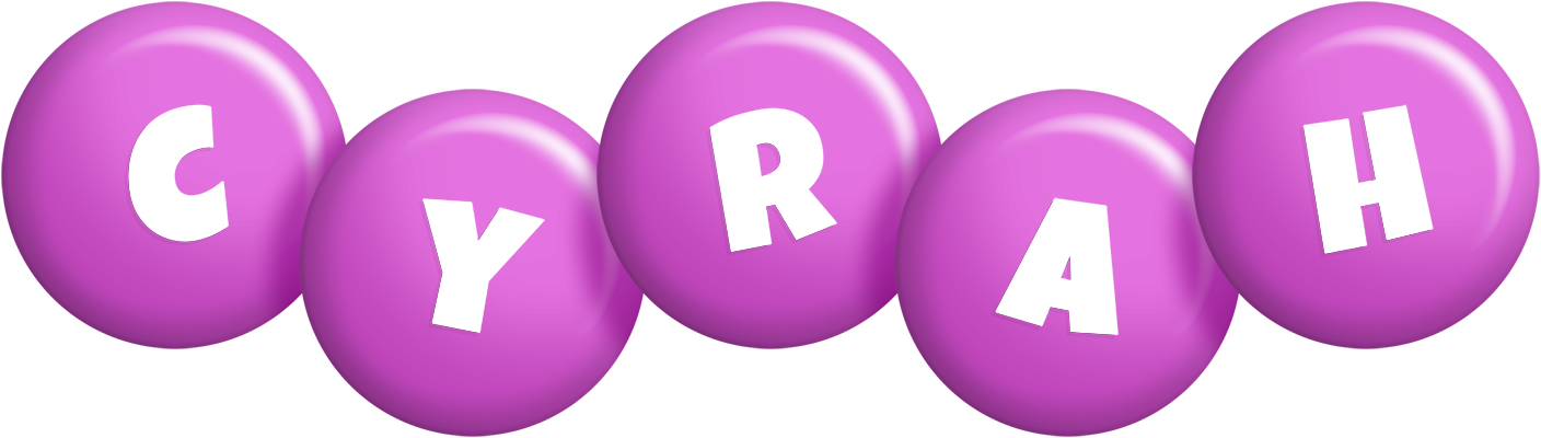 Cyrah candy-purple logo