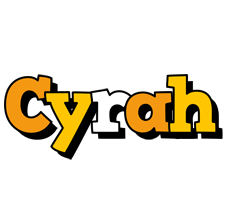 Cyrah cartoon logo