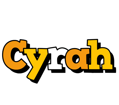 Cyrah cartoon logo