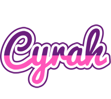 Cyrah cheerful logo