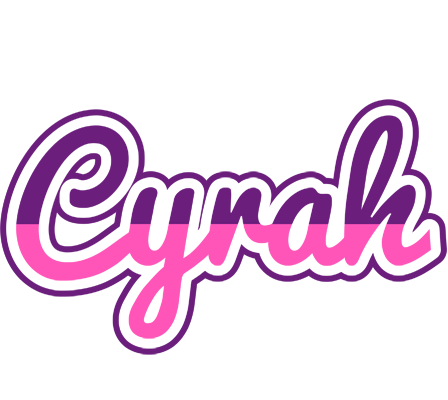 Cyrah cheerful logo
