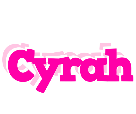 Cyrah dancing logo