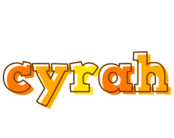 Cyrah desert logo