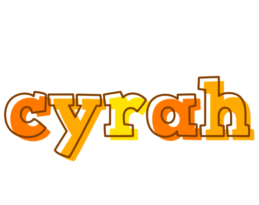 Cyrah desert logo