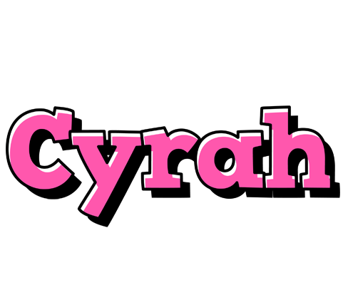 Cyrah girlish logo