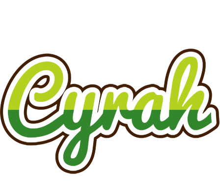 Cyrah golfing logo