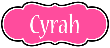 Cyrah invitation logo