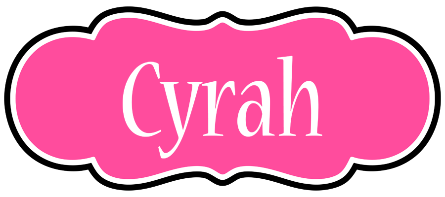 Cyrah invitation logo