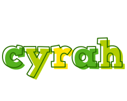 Cyrah juice logo