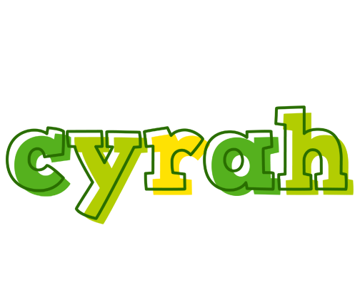 Cyrah juice logo
