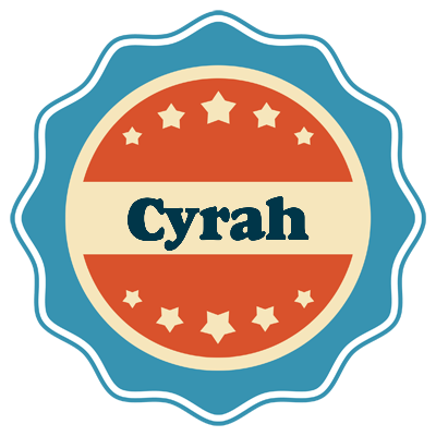 Cyrah labels logo