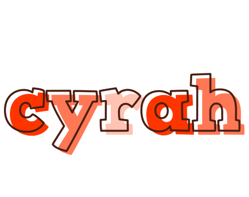 Cyrah paint logo