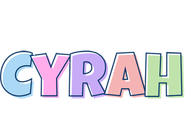 Cyrah pastel logo