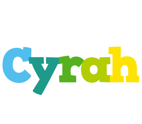 Cyrah rainbows logo
