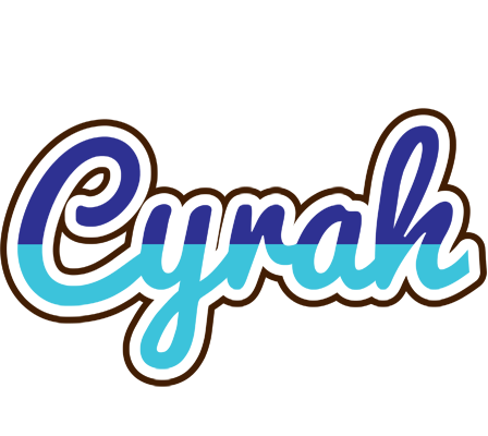 Cyrah raining logo