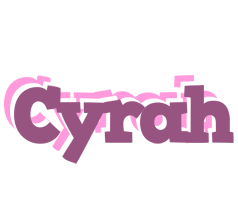 Cyrah relaxing logo