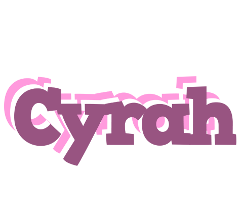 Cyrah relaxing logo