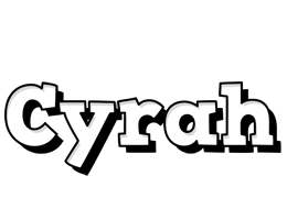 Cyrah snowing logo