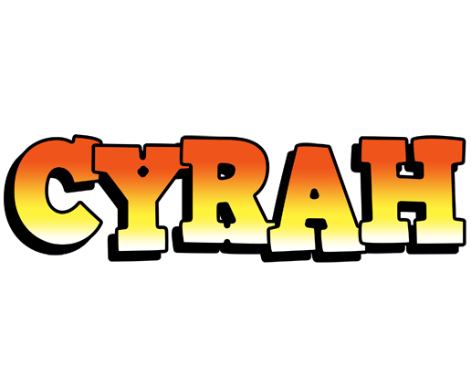 Cyrah sunset logo
