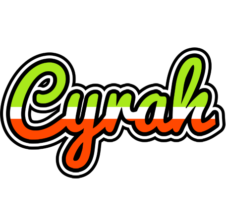 Cyrah superfun logo