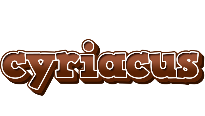 Cyriacus brownie logo