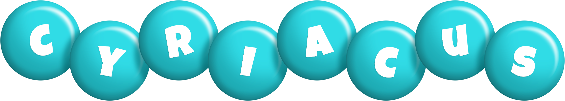 Cyriacus candy-azur logo