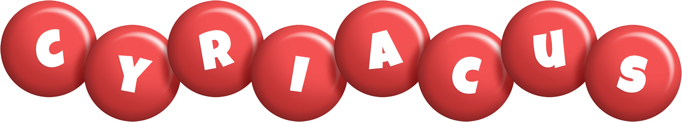 Cyriacus candy-red logo