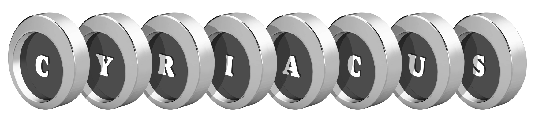 Cyriacus coins logo