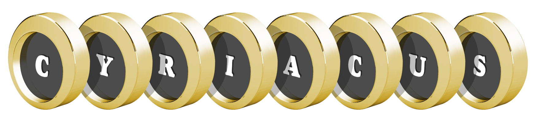Cyriacus gold logo