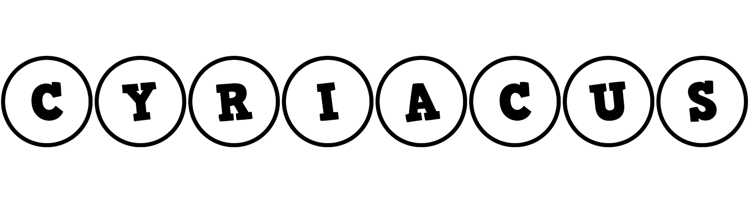 Cyriacus handy logo