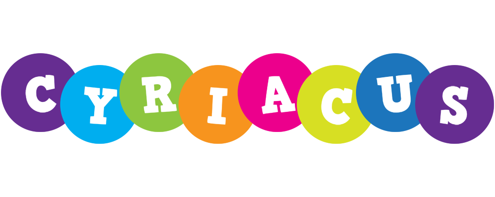 Cyriacus happy logo