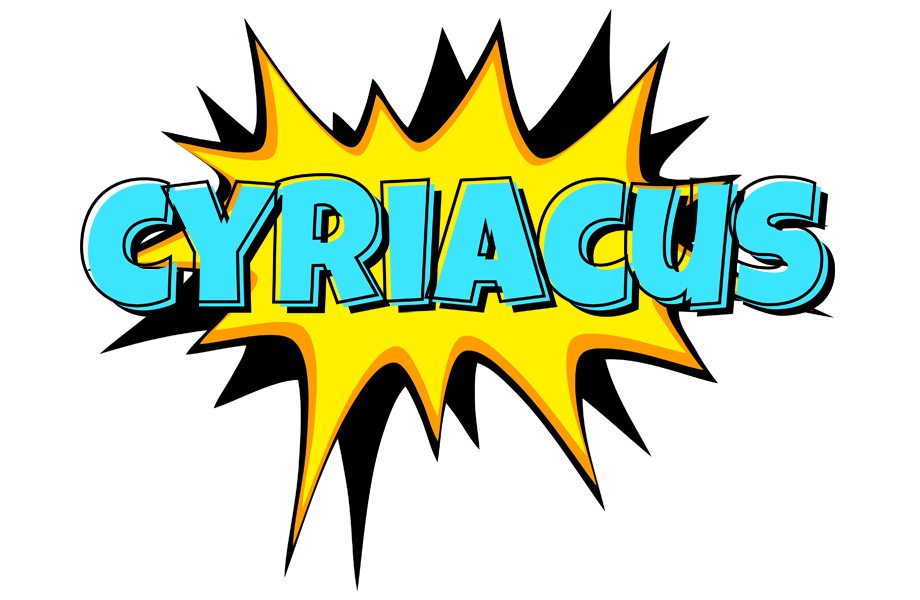 Cyriacus indycar logo