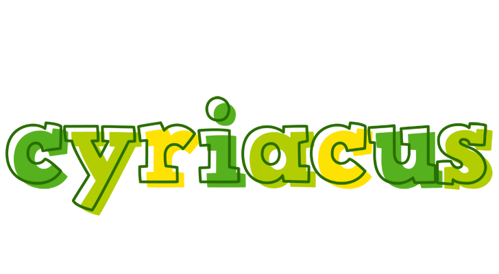 Cyriacus juice logo