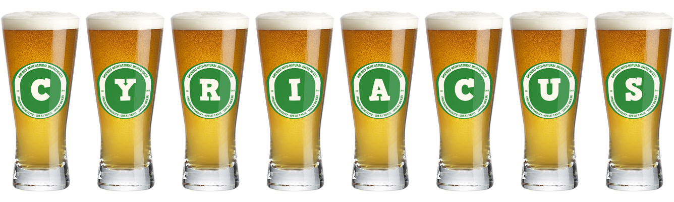 Cyriacus lager logo