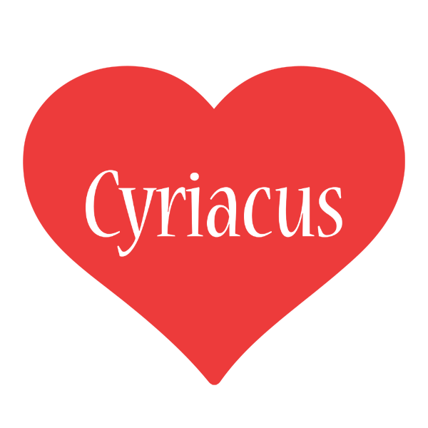 Cyriacus love logo