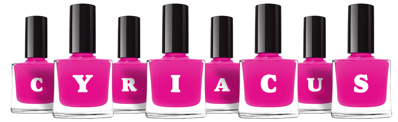 Cyriacus nails logo