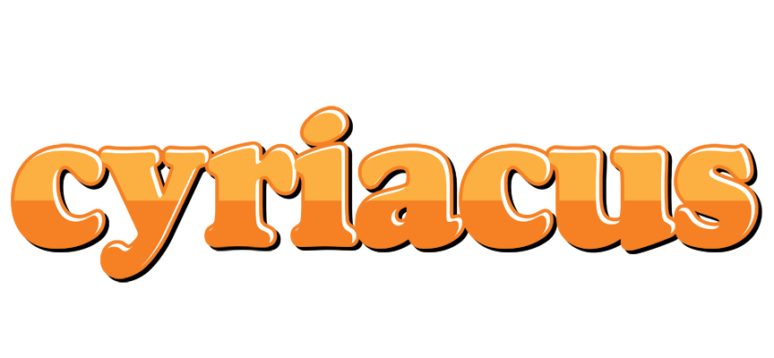 Cyriacus orange logo